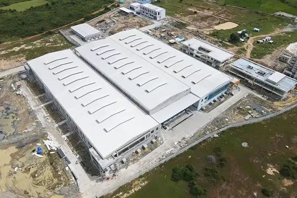 Steel Structure Workshop Project in Cambodia