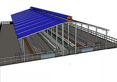 Multi-Storey Steel Structure Building