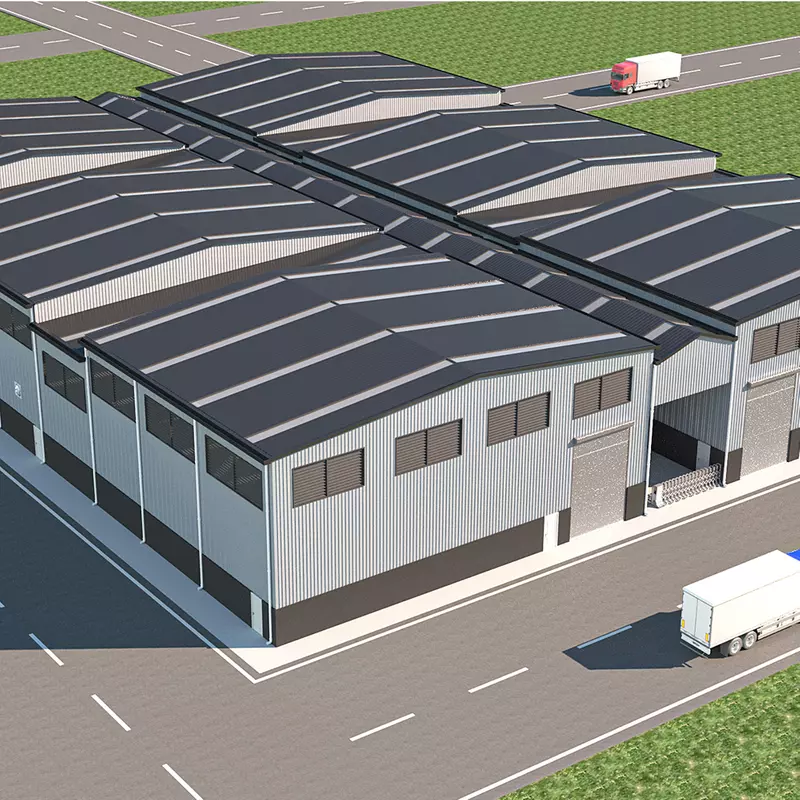 Prefabricated Steel Structure Workshop for Sale