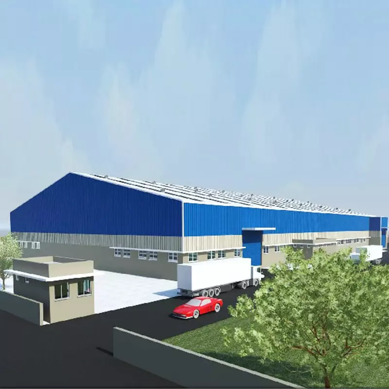 Steel Airplane Hangar