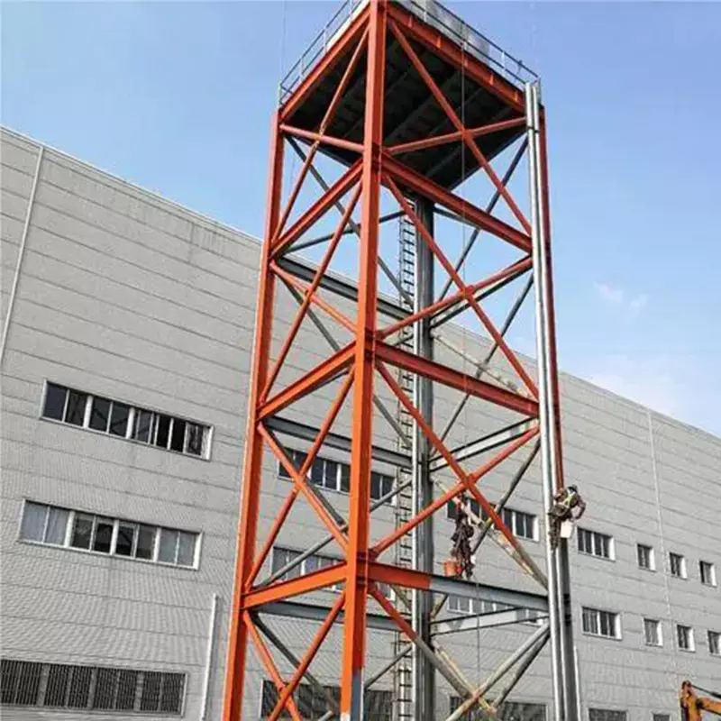 Steel Structure Platform Construction Plan