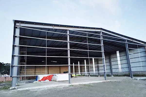 Steel frame and envelope transition reference image