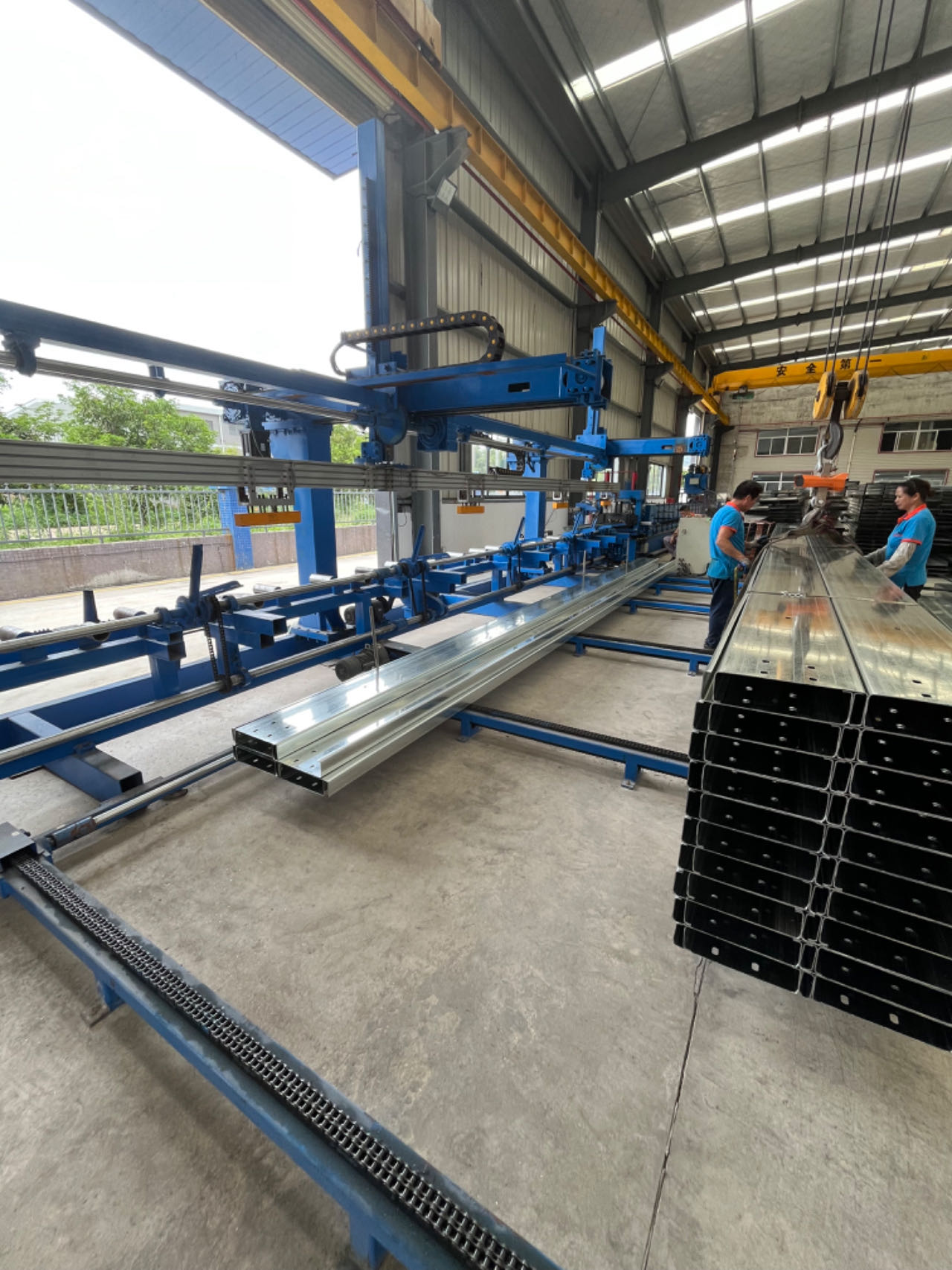 C-section steel for secondary framing