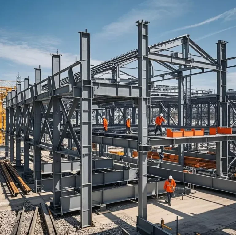 Multi-storey steel building
