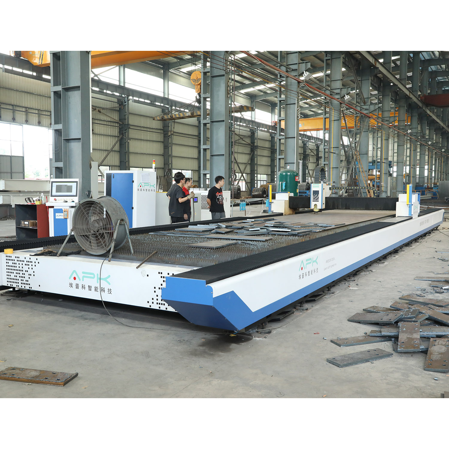 Plate CNC and laser cutting for steel components