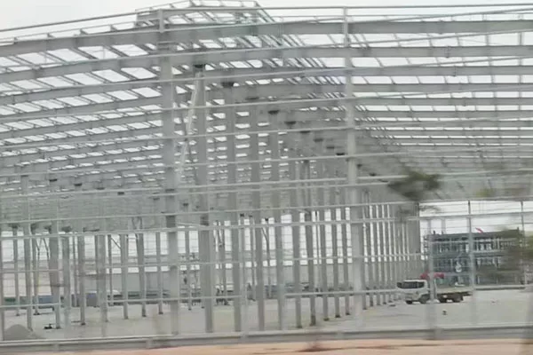 Steel Structure Workshop Project in Thailand image 1