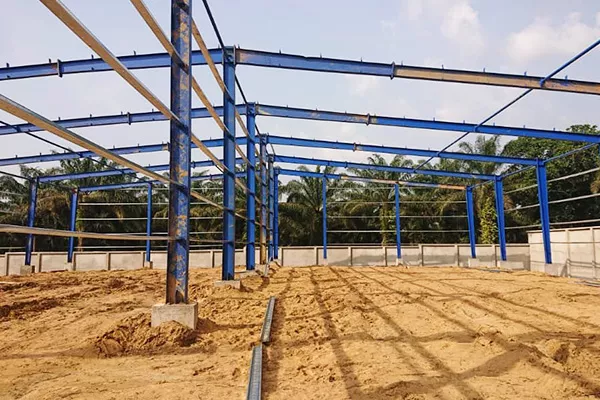 Cameroon workshop steel structure image 1