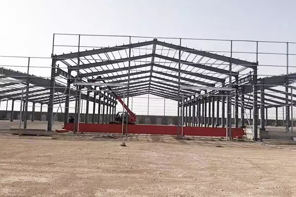 Ganyo steel structure project in Algeria