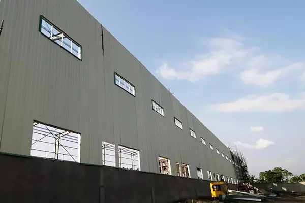 Ganyo steel structure project in Cameroon