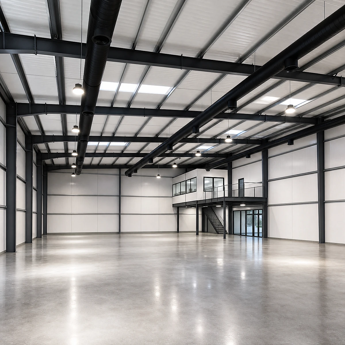 Industrial Warehouse Office Design