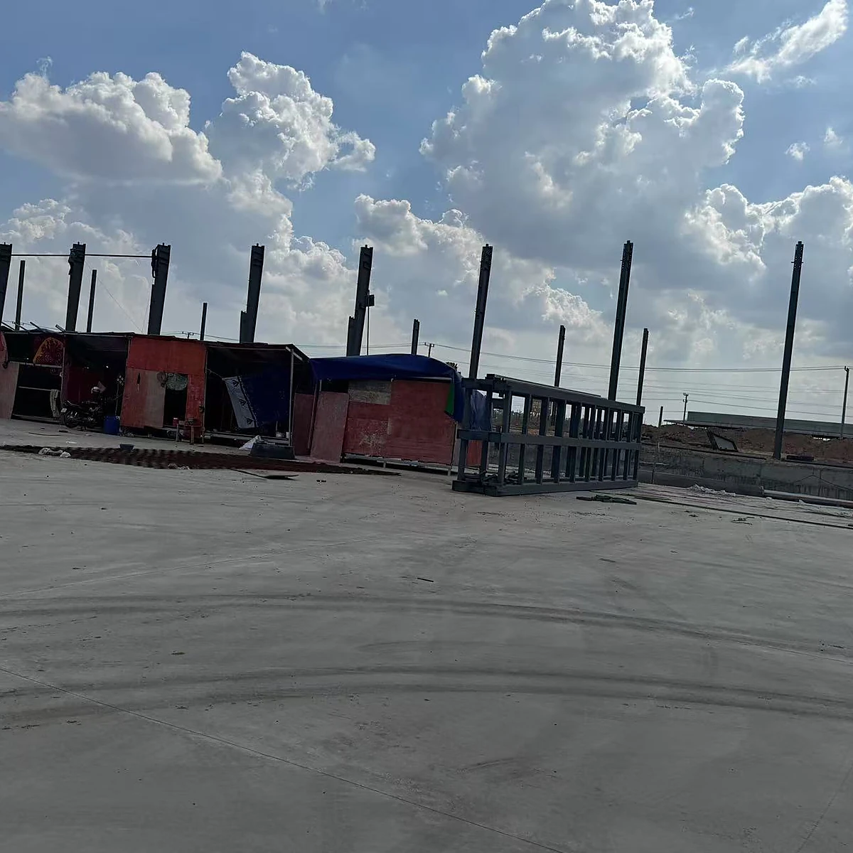 Metal Workshop with Windows