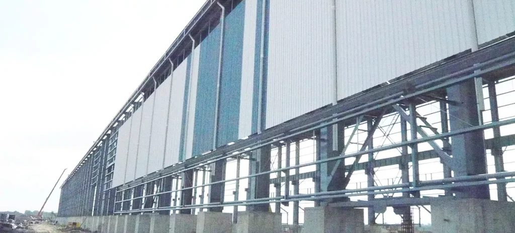 Pre-engineered steel building