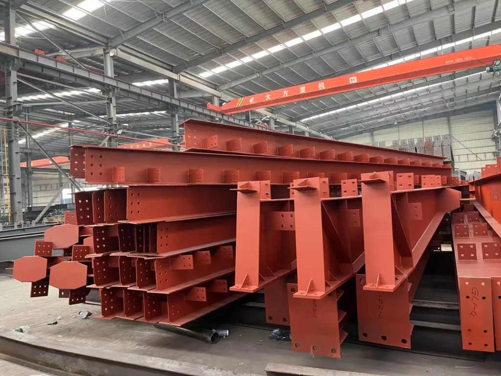 Red steel structures Sudan order